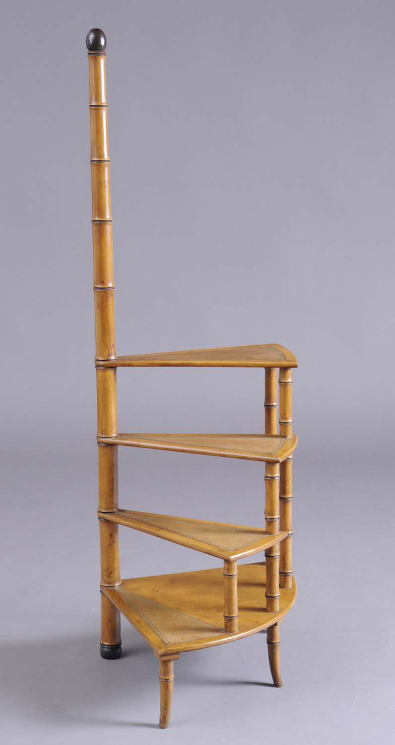 REGENCY STAINED WOOD LIBRARY