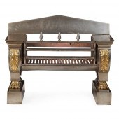 REGENCY STEEL AND BRASS FIRE G