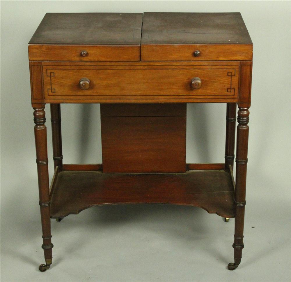 REGENCY STRING INLAID MAHOGANY
