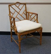 REGENCY STYLE BAMBOO TURNED FR