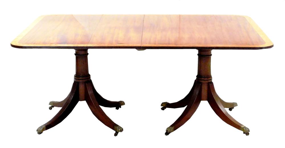 REGENCY STYLE BANQUET DINING TABLE,