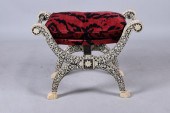 REGENCY STYLE BONE INLAID EBON