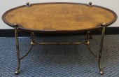 REGENCY STYLE BRASS BASE MIXED
