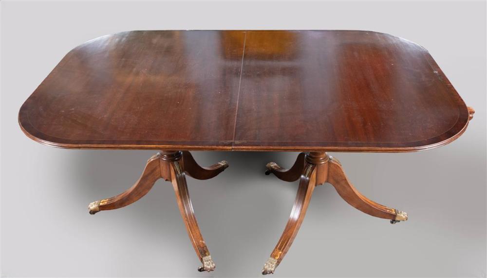 REGENCY STYLE BRASS INLAY