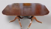 REGENCY STYLE BRASS INLAY MAHO