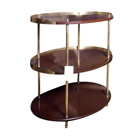 Regency Style Brass Mounted