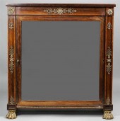 REGENCY STYLE BRASS MOUNTED RO