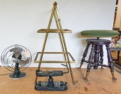 REGENCY STYLE BRASS TWO TIER S