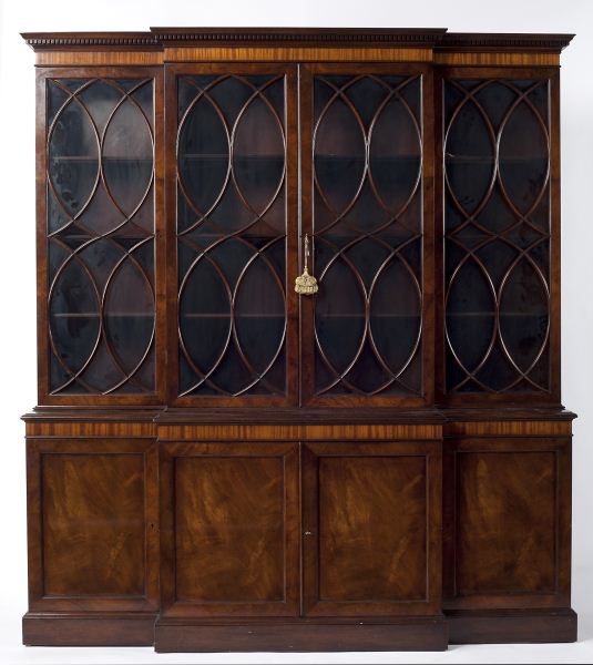Regency Style Breakfront Old Colony