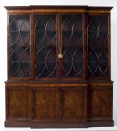 Regency Style Breakfront Old C
