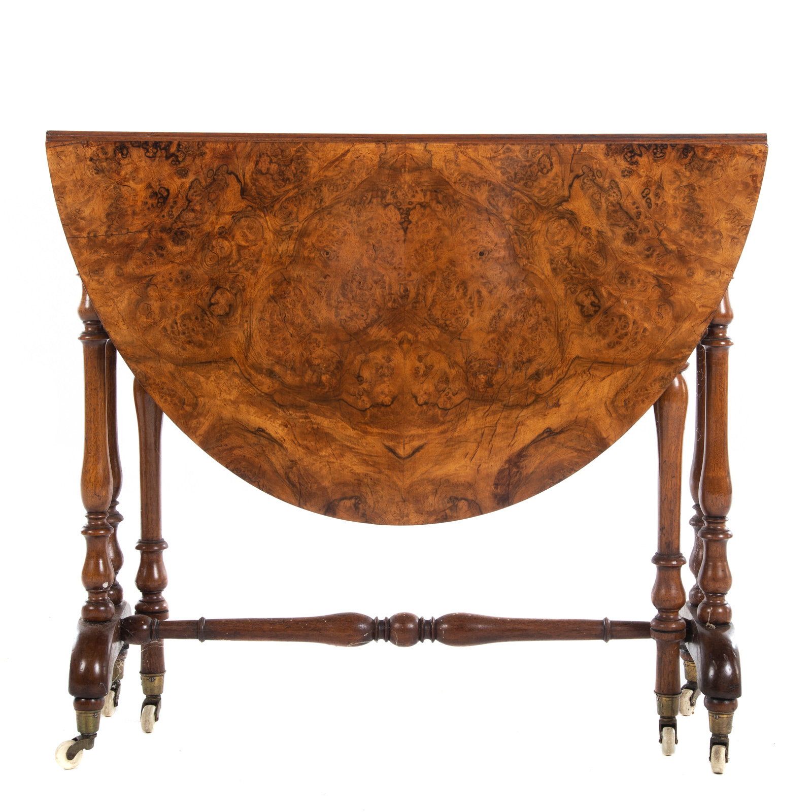 REGENCY STYLE BURL WALNUT