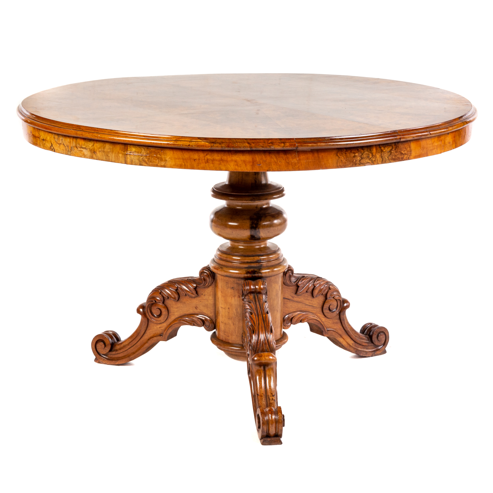 REGENCY STYLE BURLED WOOD