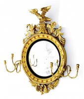Regency style carved giltwood