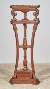 Regency style carved mahogany