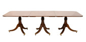 REGENCY STYLE CARVED TRIPLE PE
