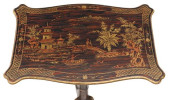 REGENCY STYLE CHINOISERIE LACQ