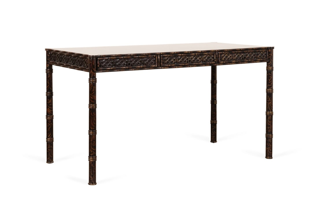 REGENCY STYLE CHINOISERIE LIBRARY