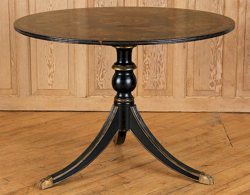 REGENCY STYLE CHINOISERIE ROUND