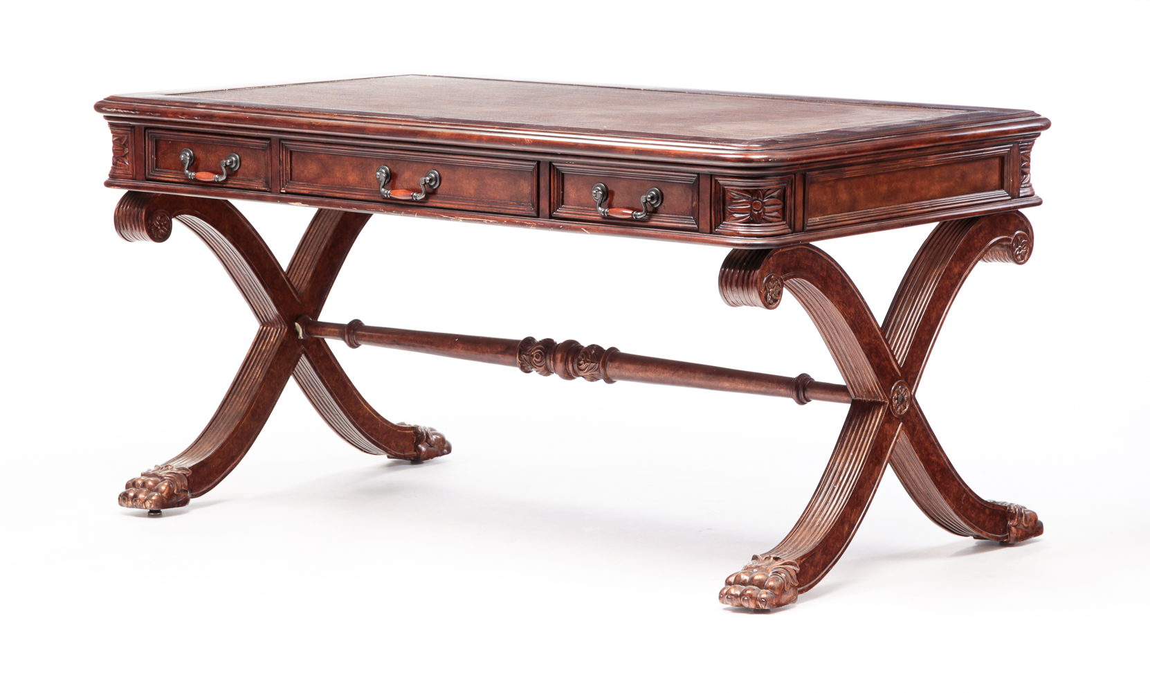 REGENCY STYLE DESK. Late 20th