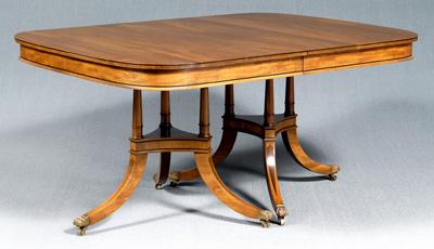 Regency style dining table,