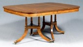 Regency style dining table, in