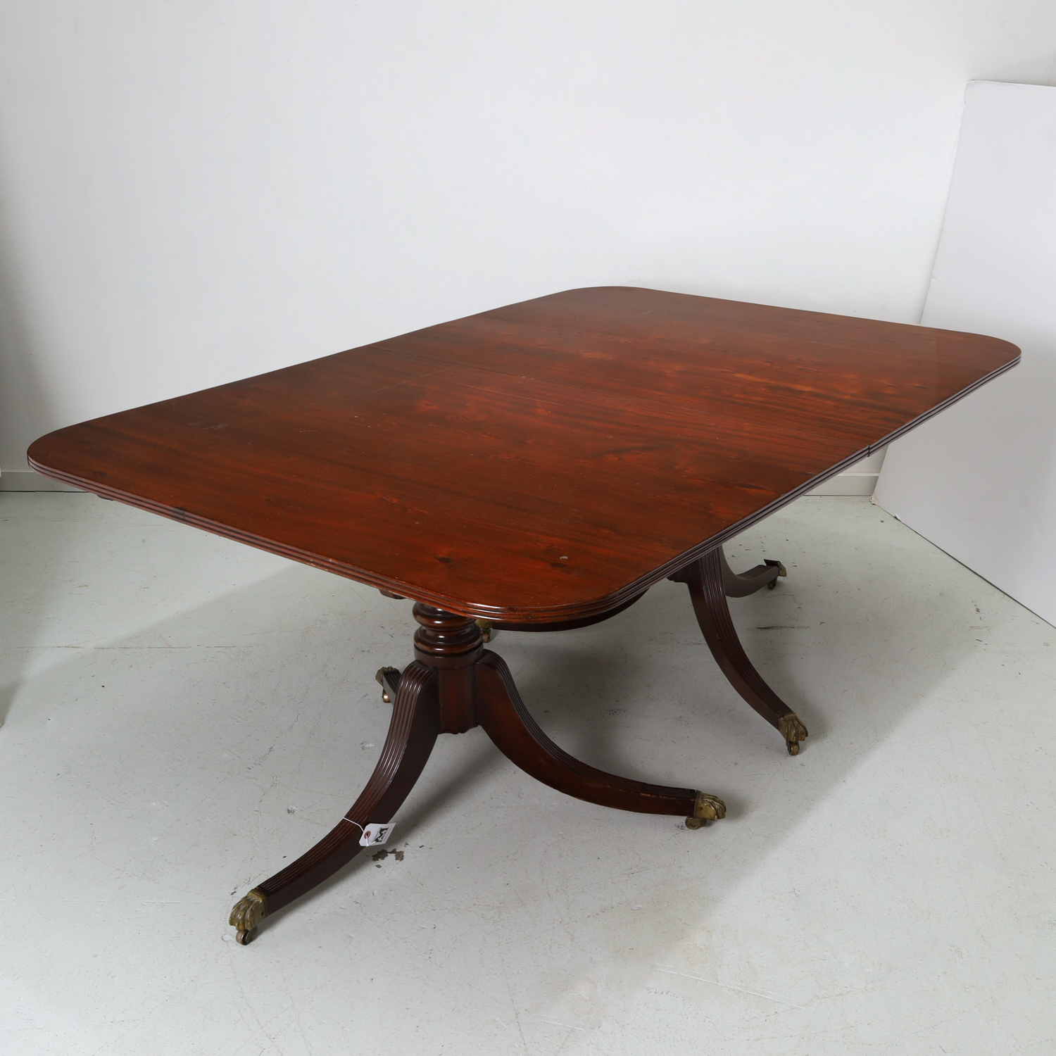 REGENCY STYLE DOUBLE PEDESTAL