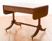 REGENCY STYLE DROP LEAF CONSOL