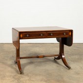 REGENCY-STYLE DROP-LEAF ROSEWO