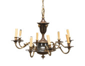 REGENCY STYLE EIGHT-LIGHT BRON