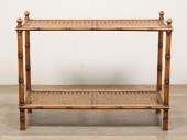 REGENCY STYLE FAUX BAMBOO TIER