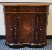 REGENCY STYLE FAUX MARQUETRY F