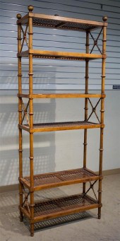 REGENCY STYLE FRUITWOOD AND CA