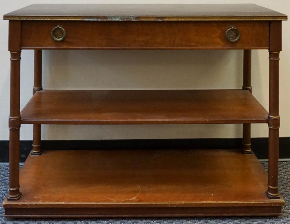 REGENCY STYLE FRUITWOOD AND FAUX