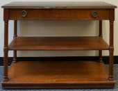REGENCY STYLE FRUITWOOD AND FA
