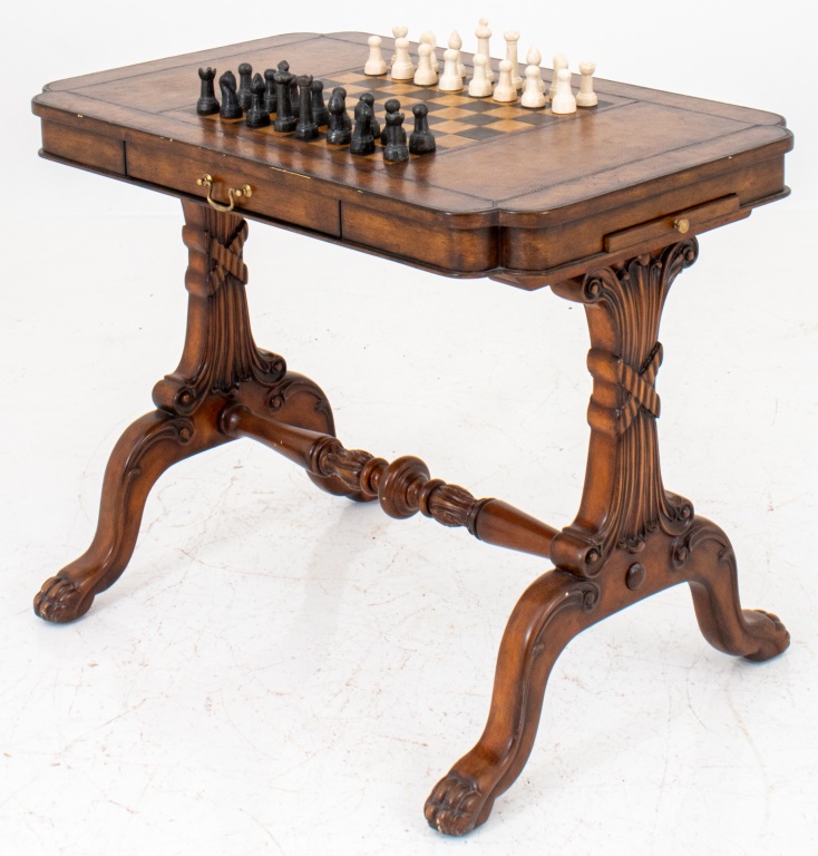 REGENCY STYLE GAMES TABLE Regency