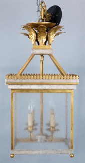 REGENCY STYLE GILT AND PARCEL-