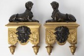 REGENCY STYLE GILT BRONZE NAUT