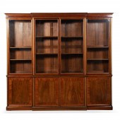 REGENCY STYLE GILT MAHOGANY BR