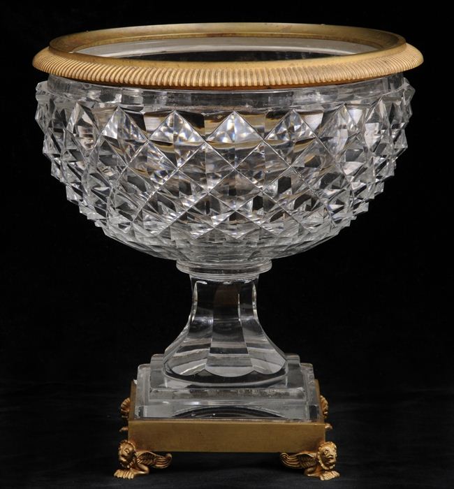REGENCY-STYLE GILT-METAL MOUNTED
