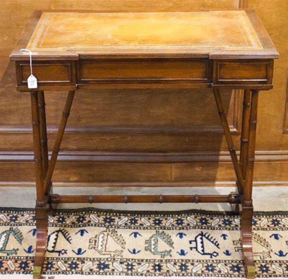 REGENCY STYLE GILT TOOLED TAN
