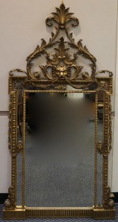 REGENCY STYLE GILTWOOD AND PLA