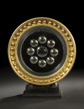 Regency-Style Giltwood Convex