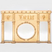 REGENCY STYLE GILTWOOD OVERMAN