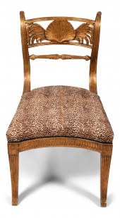 REGENCY STYLE GILTWOOD WITH CH