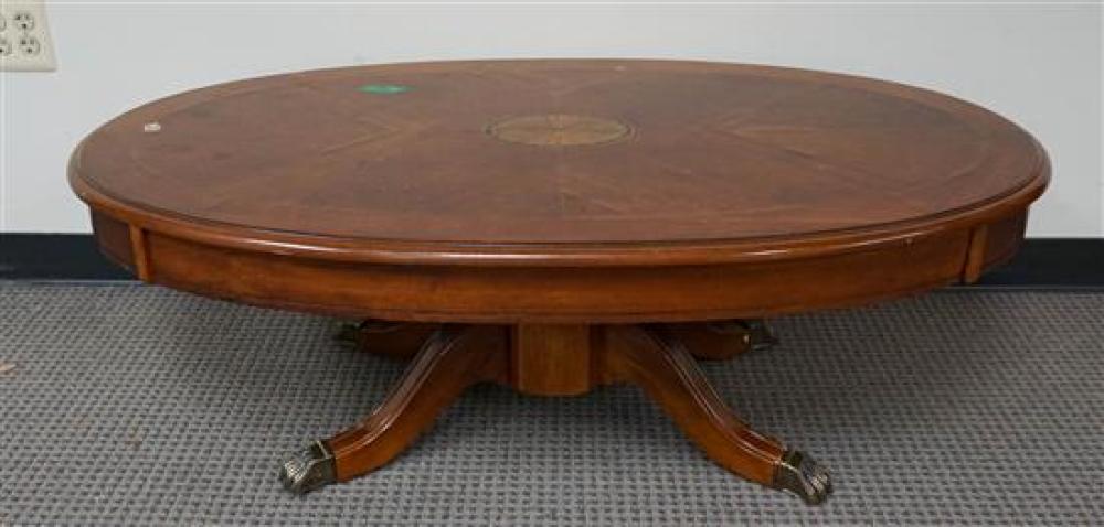 REGENCY STYLE INLAID CHERRY OVAL