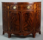 REGENCY STYLE INLAID MAHOGANY