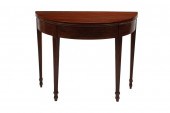 REGENCY-STYLE INLAID MAHOGANY