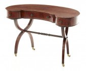 Regency style inlaid mahogany