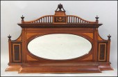 REGENCY STYLE INLAID MAHOGANY
