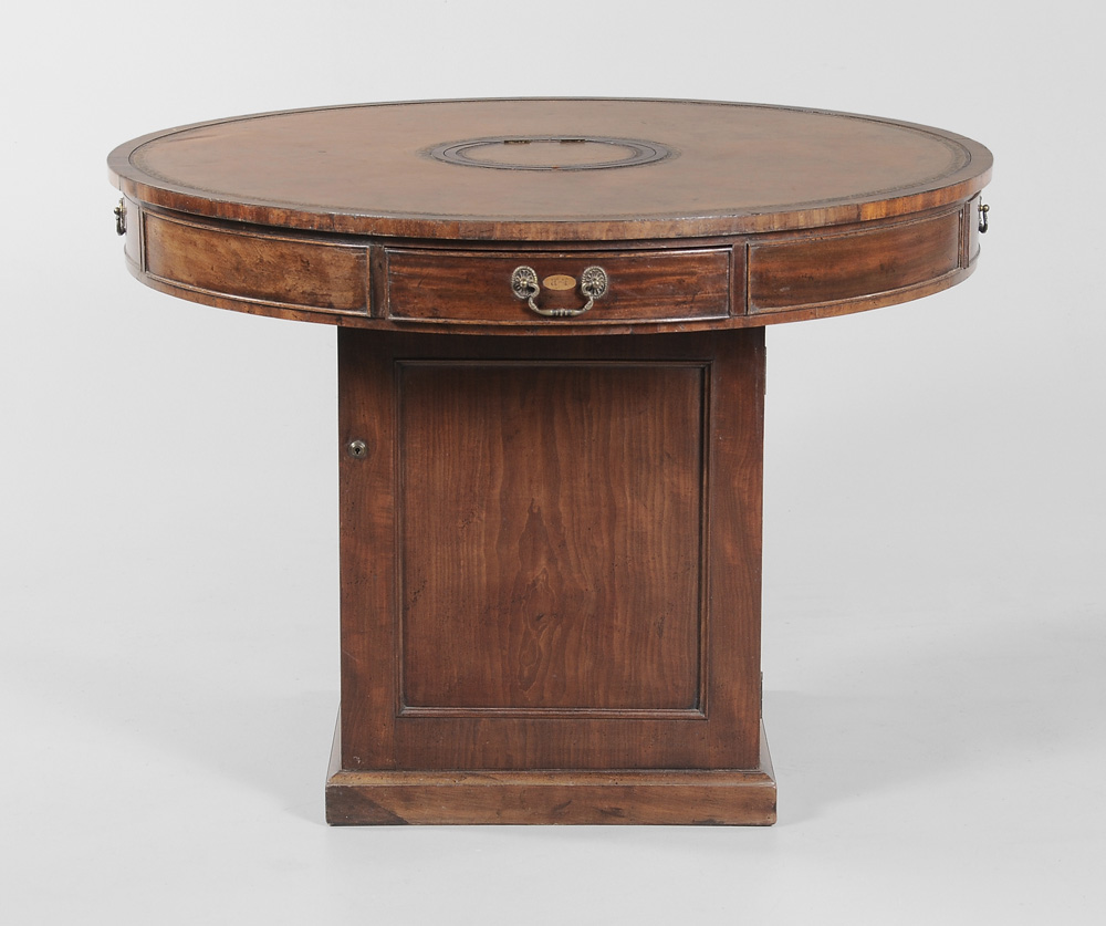 Regency Style Inlaid Mahogany